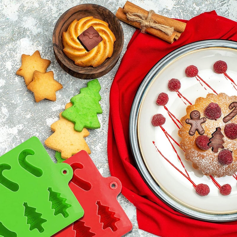 LLPMutu 6-Piece Christmas Silicone Molds Set - Image 3